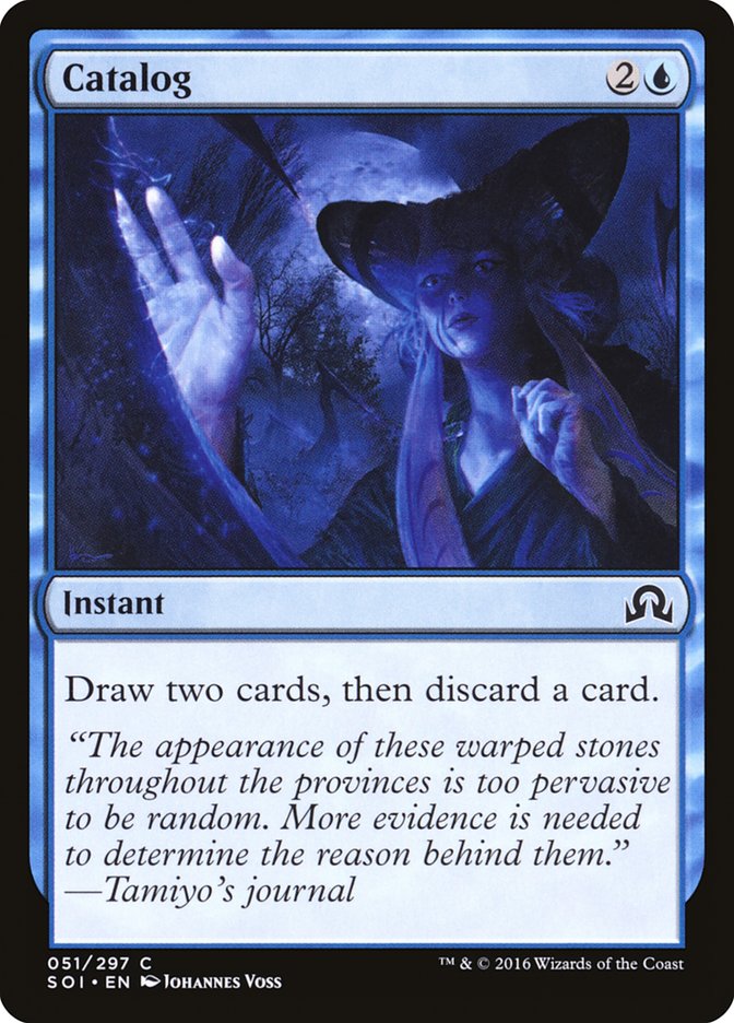 Catalog [Shadows over Innistrad] [Foil]