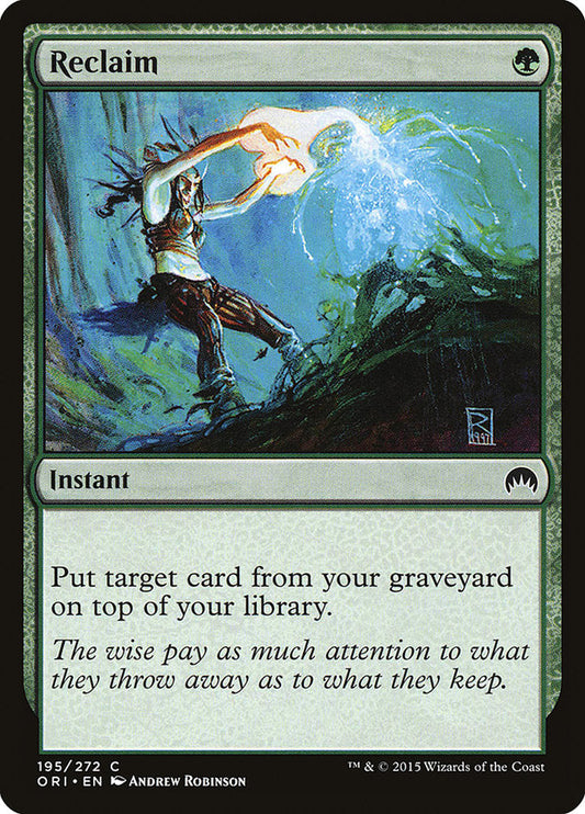 Reclaim [Magic Origins] [Foil]