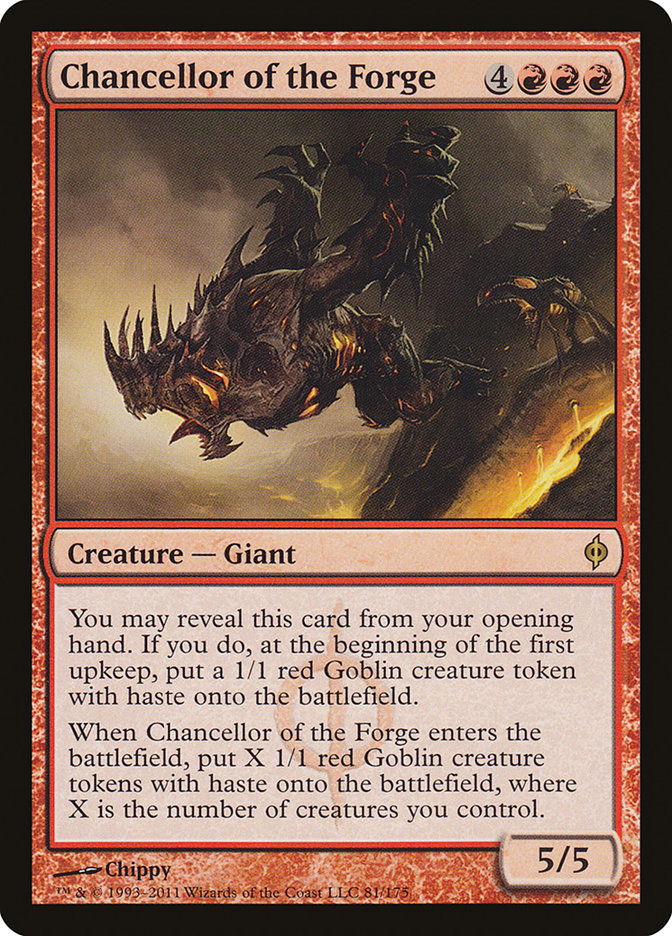Chancellor of the Forge [New Phyrexia] [Foil]