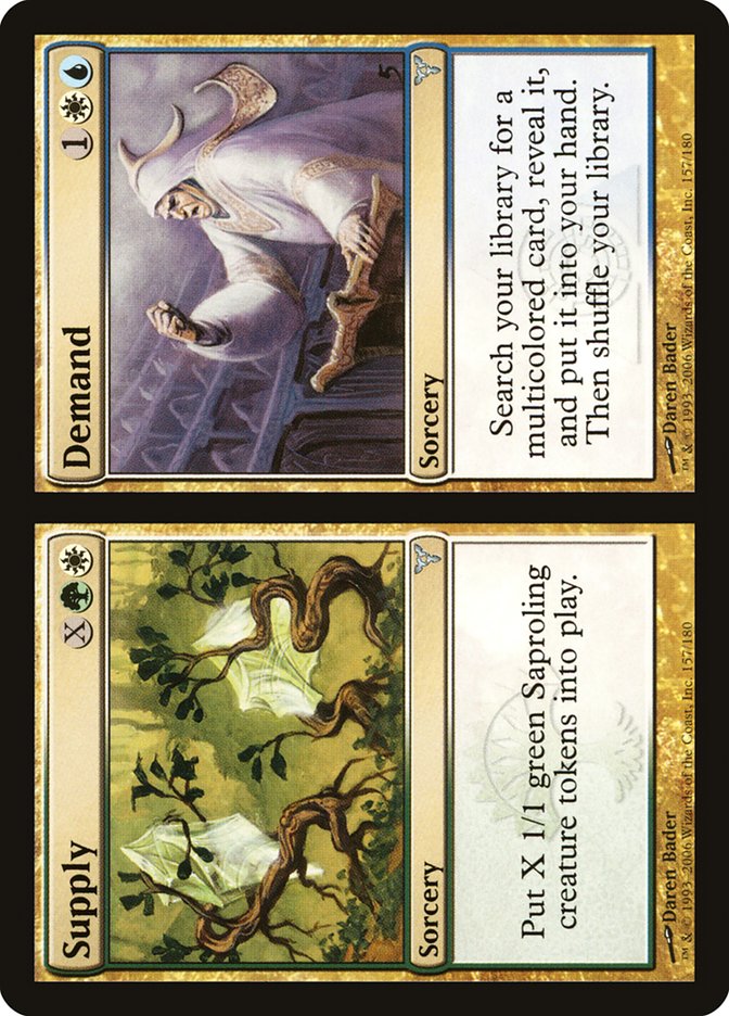 Supply // Demand [Dissension] [Foil]