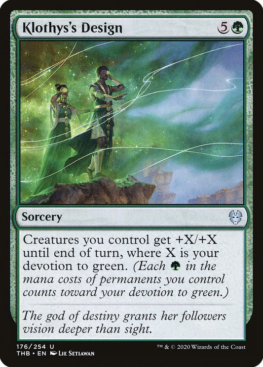 Klothys's Design [Theros Beyond Death] [Foil]