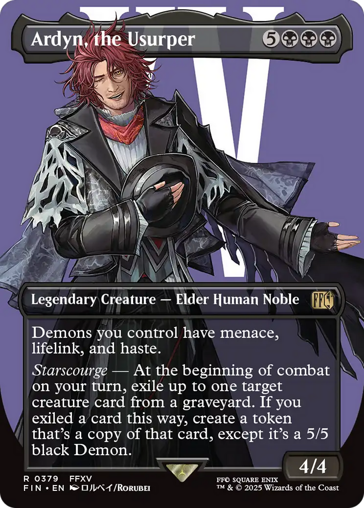 Ardyn, the Usurper (Borderless) (0379) [FINAL FANTASY] [Foil]