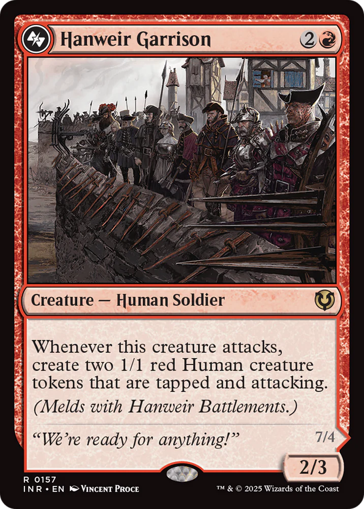 Hanweir Garrison [Innistrad Remastered] [Foil]