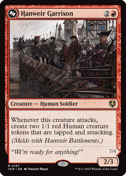 Hanweir Garrison [Innistrad Remastered] [Foil]