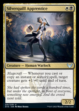 Silverquill Apprentice [Strixhaven: School of Mages] [Foil]
