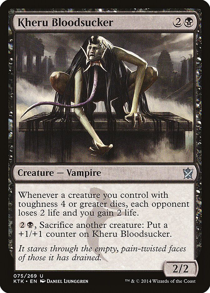 Kheru Bloodsucker [Khans of Tarkir] [Foil]