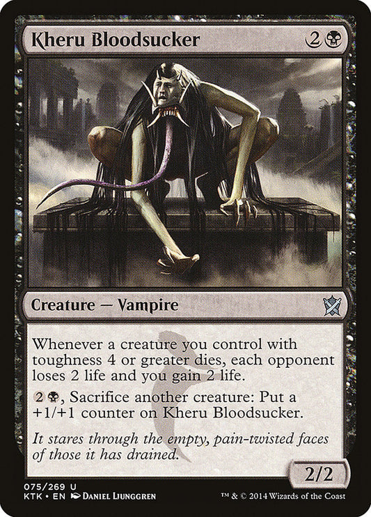 Kheru Bloodsucker [Khans of Tarkir] [Foil]