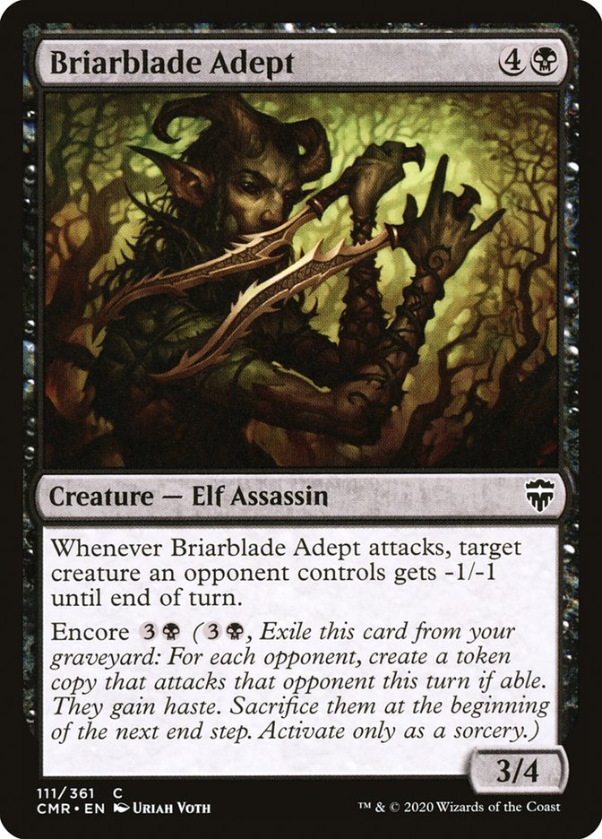 Briarblade Adept [Commander Legends] [Foil]