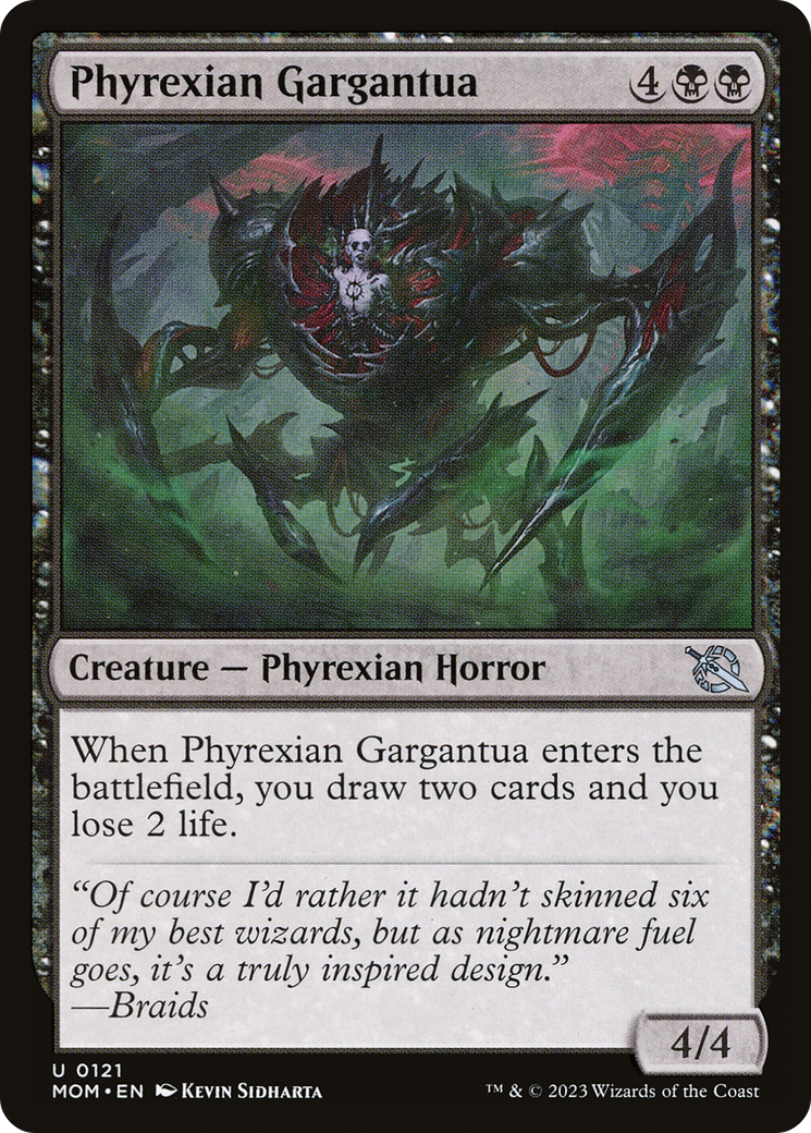 Phyrexian Gargantua [March of the Machine] [Foil]