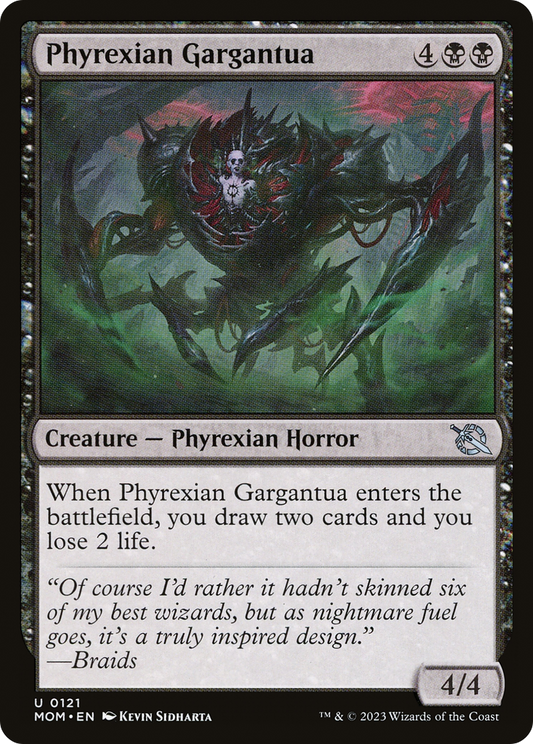 Phyrexian Gargantua [March of the Machine] [Foil]
