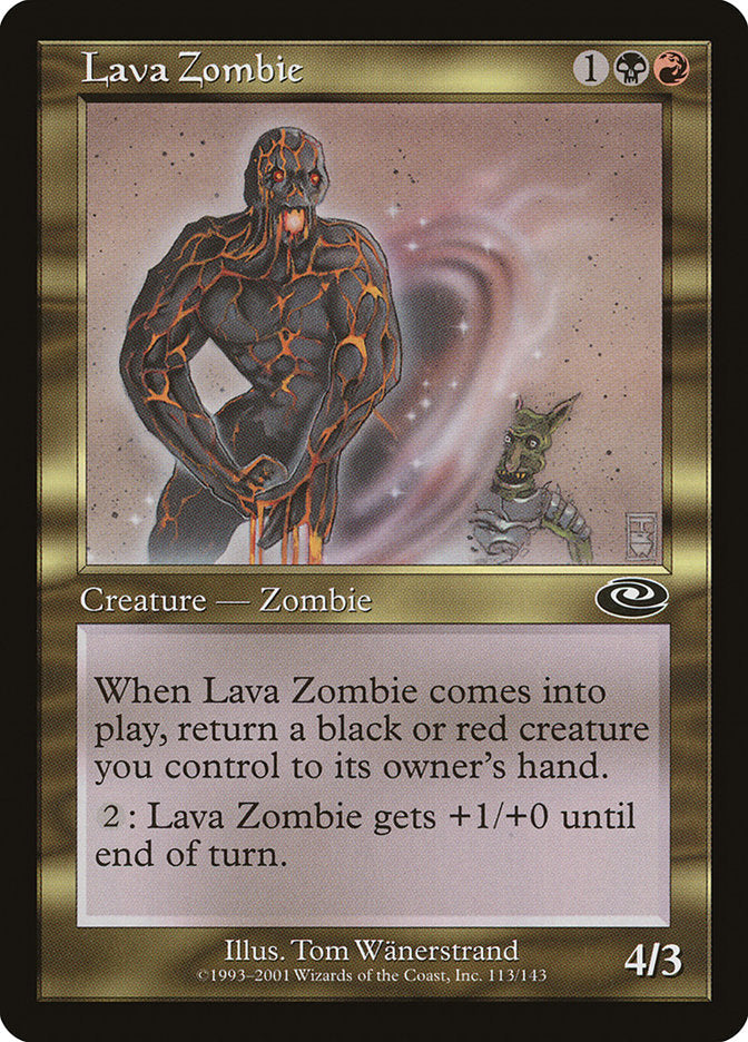 Lava Zombie [Planeshift] [Foil]