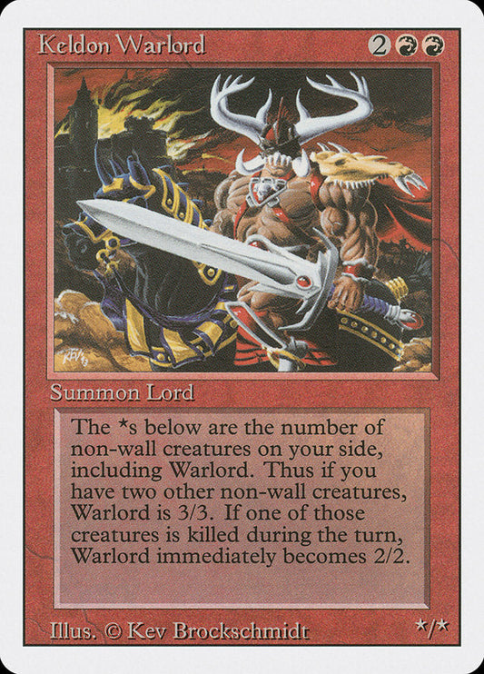 Keldon Warlord [3rd Edition]