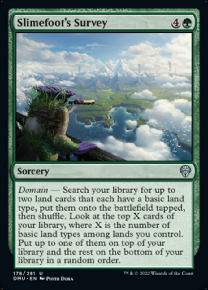 Slimefoot's Survey [Dominaria United] [Foil]