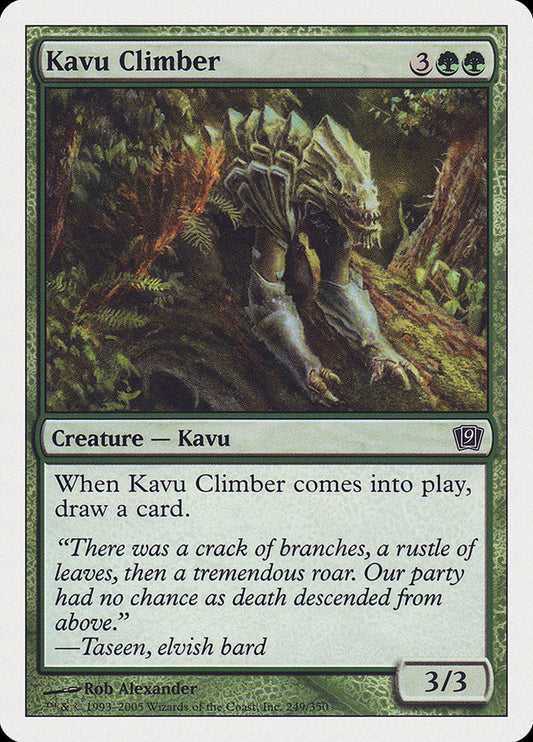 Kavu Climber [Ninth Edition] [Foil]