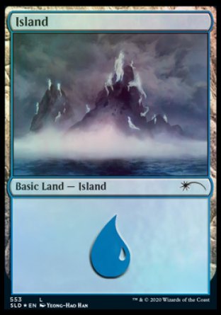 Island (Spirits) (553) [Secret Lair Drop Promos] [Foil]
