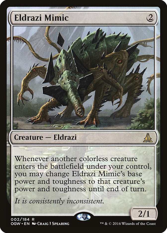 Eldrazi Mimic [Oath of the Gatewatch] [Foil]