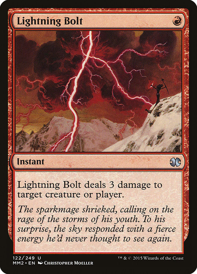 Lightning Bolt [Modern Masters 2015] [Foil]