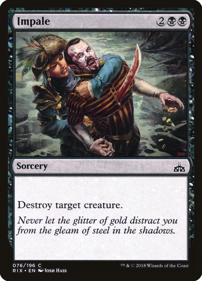 Impale [Rivals of Ixalan] [Foil]