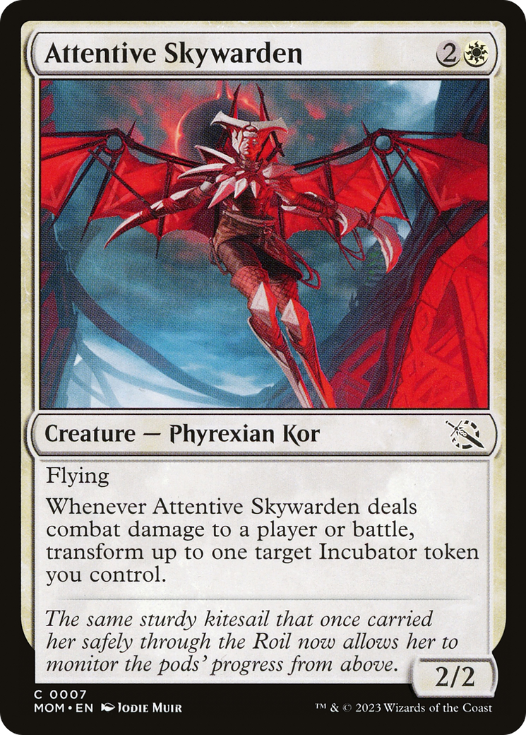 Attentive Skywarden [March of the Machine] [Foil]