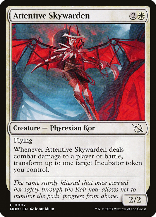 Attentive Skywarden [March of the Machine] [Foil]