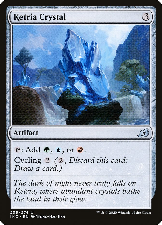 Ketria Crystal [Ikoria: Lair of Behemoths] [Foil]