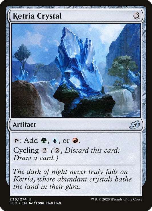 Ketria Crystal [Ikoria: Lair of Behemoths] [Foil]