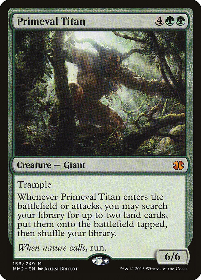 Primeval Titan [Modern Masters 2015] [Foil]