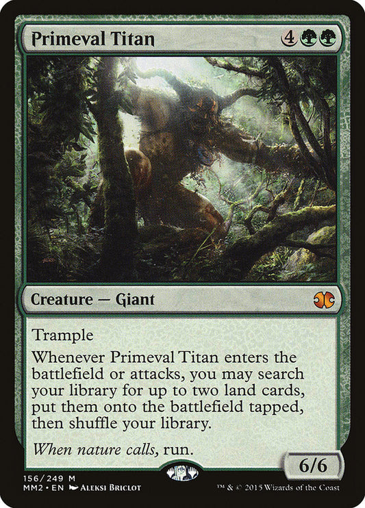 Primeval Titan [Modern Masters 2015] [Foil]