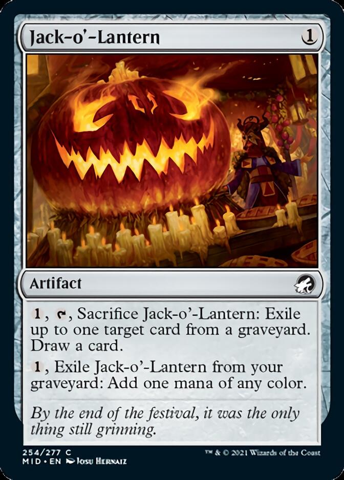 Jack-o'-Lantern [Innistrad: Midnight Hunt] [Foil]