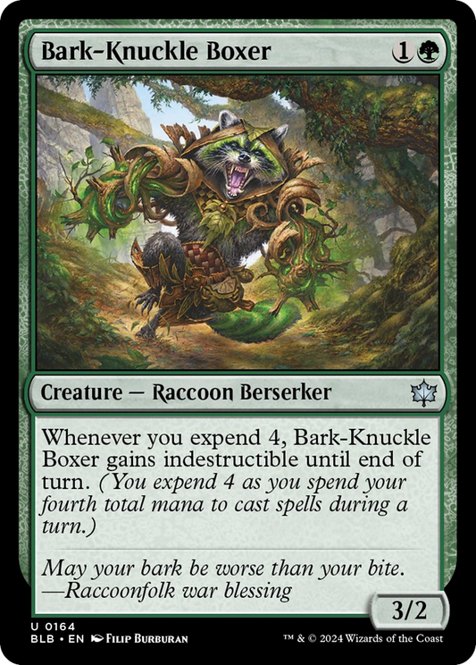 Bark-Knuckle Boxer [Bloomburrow] [Foil]