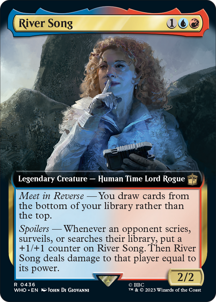 River Song (Extended Art) [Doctor Who] [Foil]