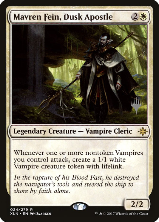 Mavren Fein, Dusk Apostle (Promo Pack) [Ixalan Promos] [Foil]