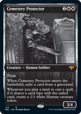 Cemetery Protector [Innistrad: Double Feature] [Foil]