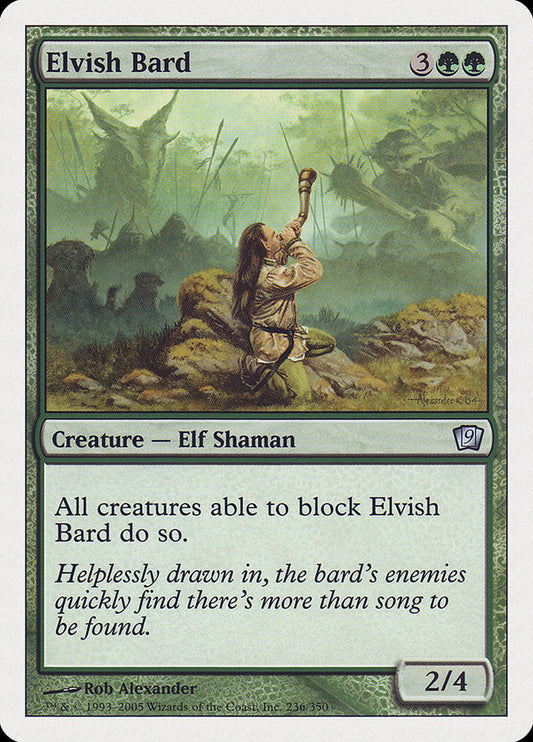 Elvish Bard [Ninth Edition] [Foil]
