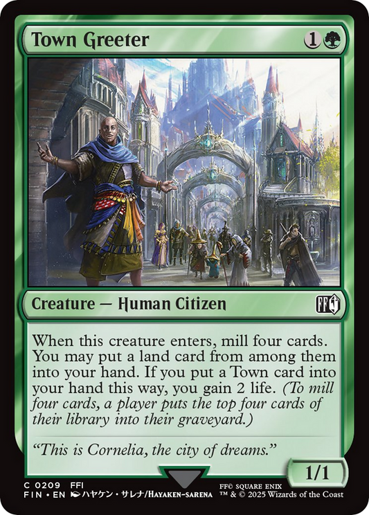 Town Greeter [FINAL FANTASY] [Foil]