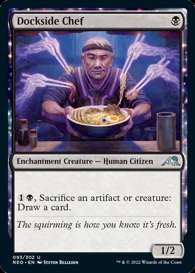 Dockside Chef [Kamigawa: Neon Dynasty] [Foil]