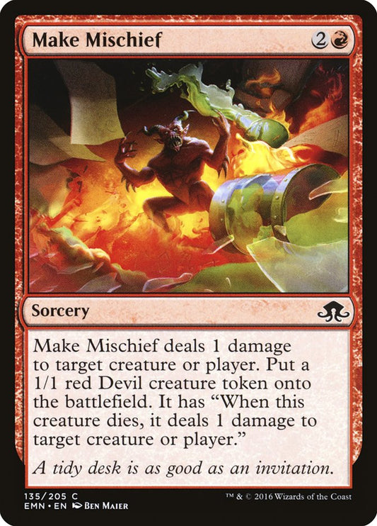Make Mischief [Eldritch Moon] [Foil]