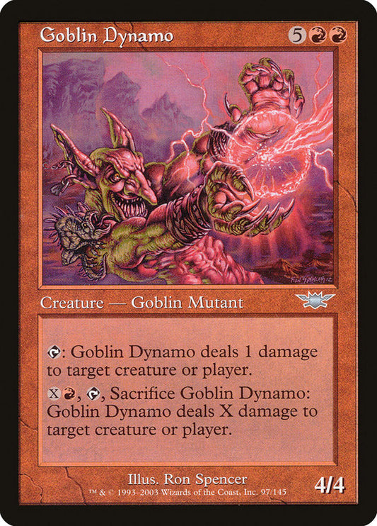 Goblin Dynamo [Legions] [Foil]