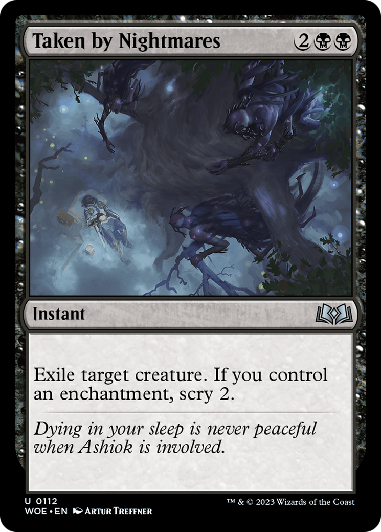 Taken by Nightmares [Wilds of Eldraine] [Foil]