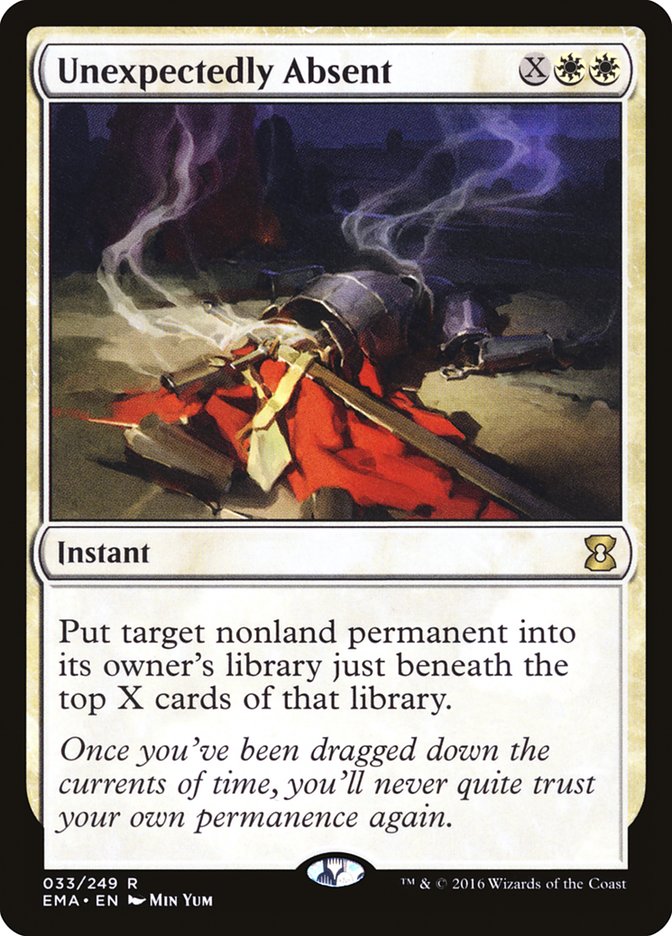 Unexpectedly Absent [Eternal Masters] [Foil]
