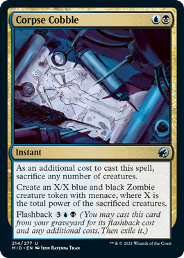 Corpse Cobble [Innistrad: Midnight Hunt] [Foil]