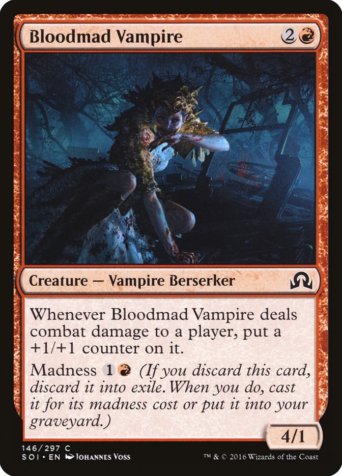 Bloodmad Vampire [Shadows over Innistrad] [Foil]