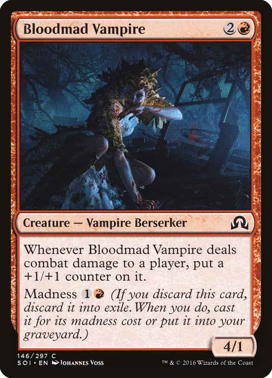 Bloodmad Vampire [Shadows over Innistrad] [Foil]