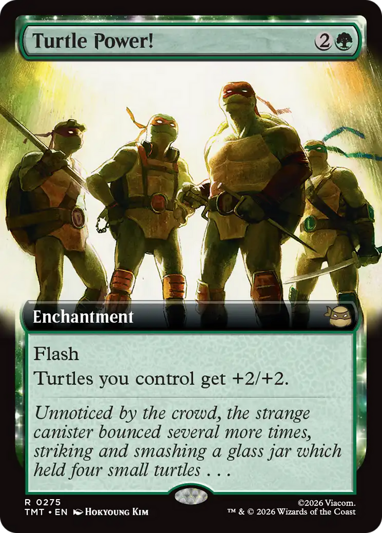 Turtle Power! (Extended Art) [Teenage Mutant Ninja Turtles] [Foil]