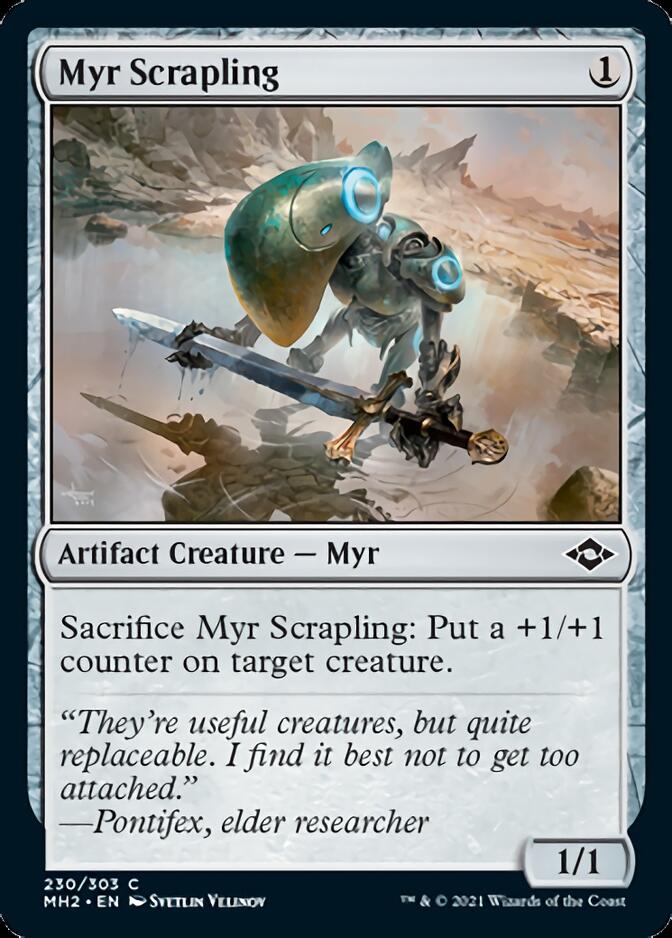 Myr Scrapling [Modern Horizons 2] [Foil]