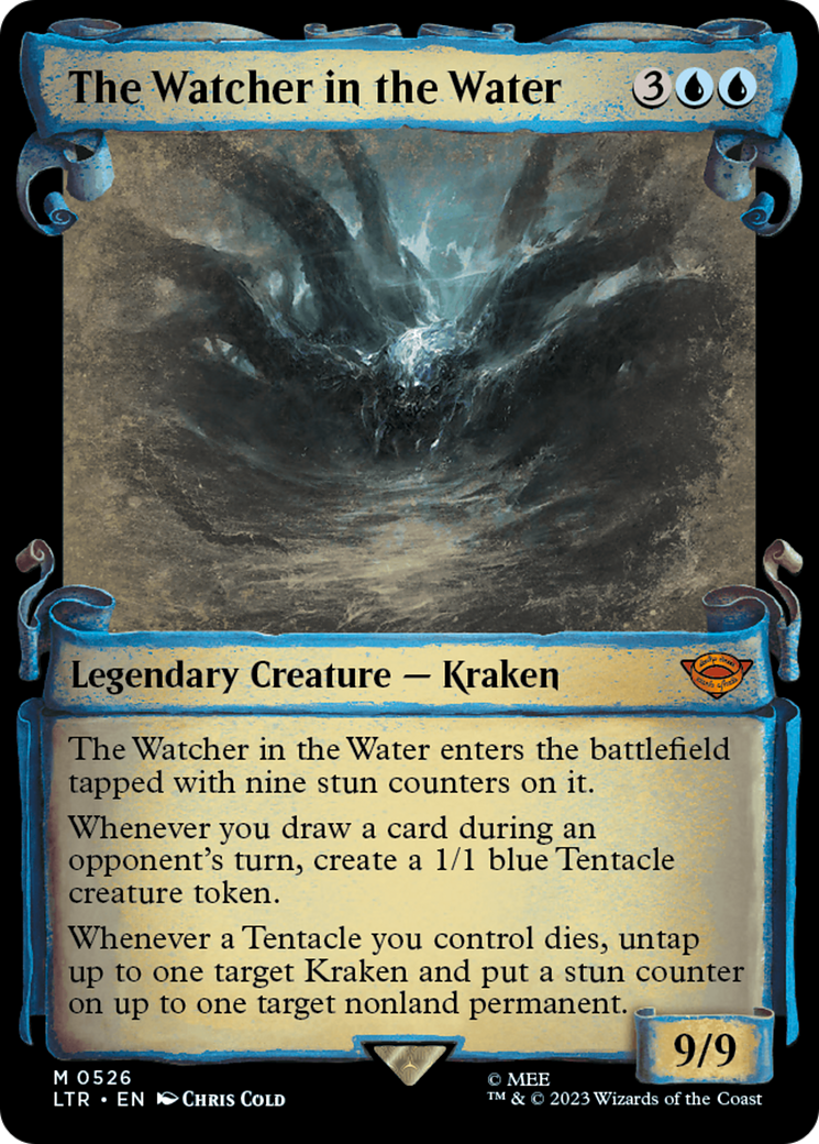 The Watcher in the Water [The Lord of the Rings: Tales of Middle-Earth Showcase Scrolls] [Foil]