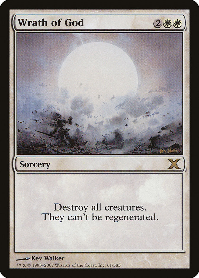 Wrath of God [Tenth Edition] [Foil]