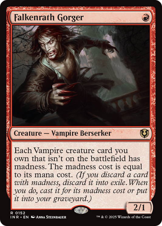 Falkenrath Gorger [Innistrad Remastered] [Foil]