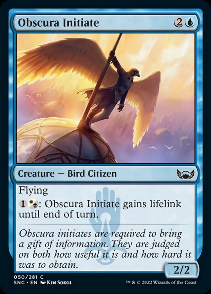 Obscura Initiate [Streets of New Capenna] [Foil]