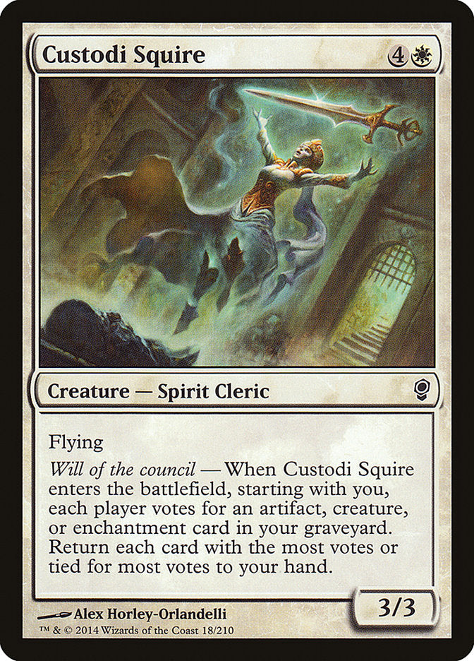 Custodi Squire [Conspiracy] [Foil]